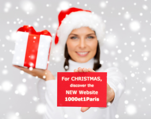 For CHRISTMAS, discover the NEW Website 1000et1Paris