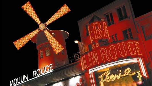 DÃ®ner spectacle Moulin Rouge - Menu Mistinguett (en bus)