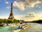 Visita de Paris y Crucero por el Sena (en autobús)